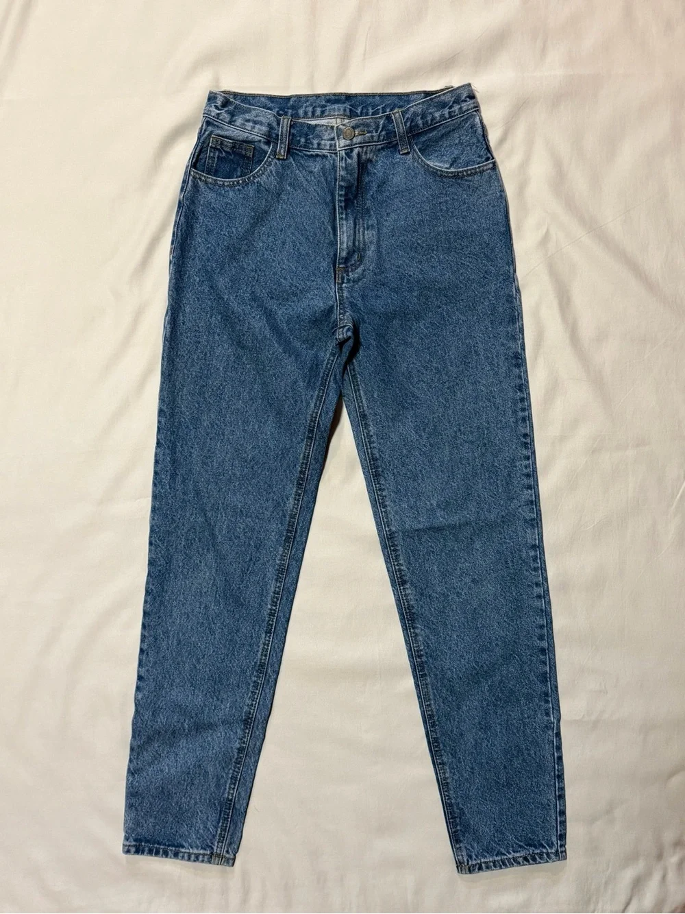 J. Galt Brandy Melville High Rise Straight‎ Leg Jeans Medium 100% Cotton